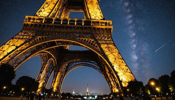 Aventure nocturne unique : escaladez la tour eiffel sous les étoiles